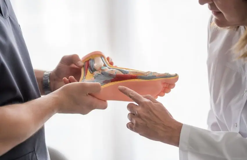 Grados del esguince de tobillo y su recuperación con láser